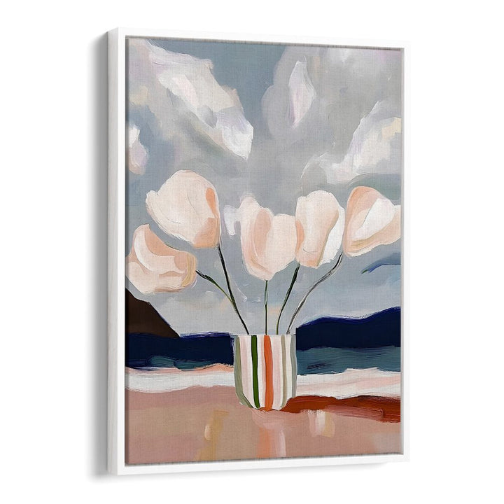 BLUSH FLOWERS STILL LIFE