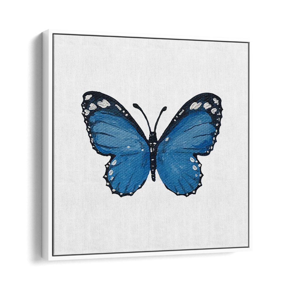 PAINTED BLUE BUTTERFLY