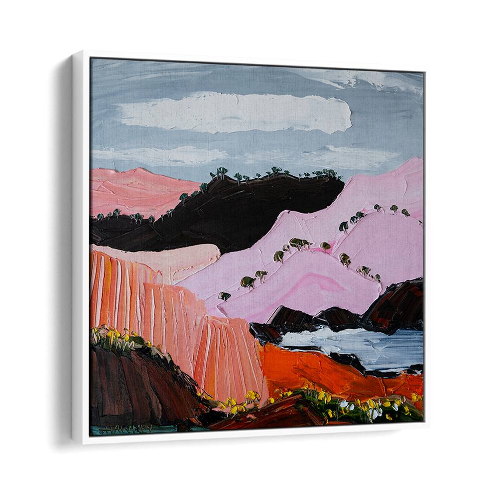 PINK COASTAL MOUNTAINS