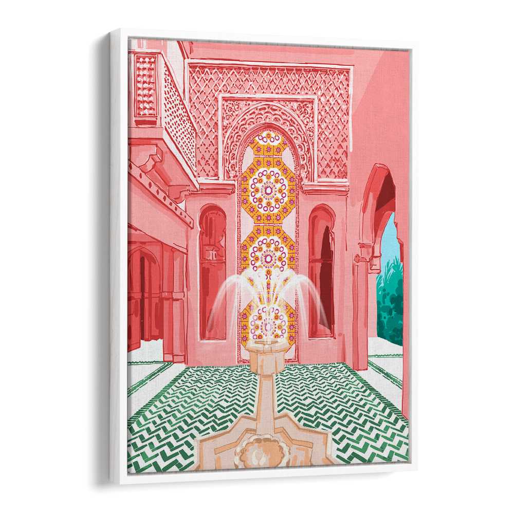 MOROCCAN COURTYARD FOUNTAIN
