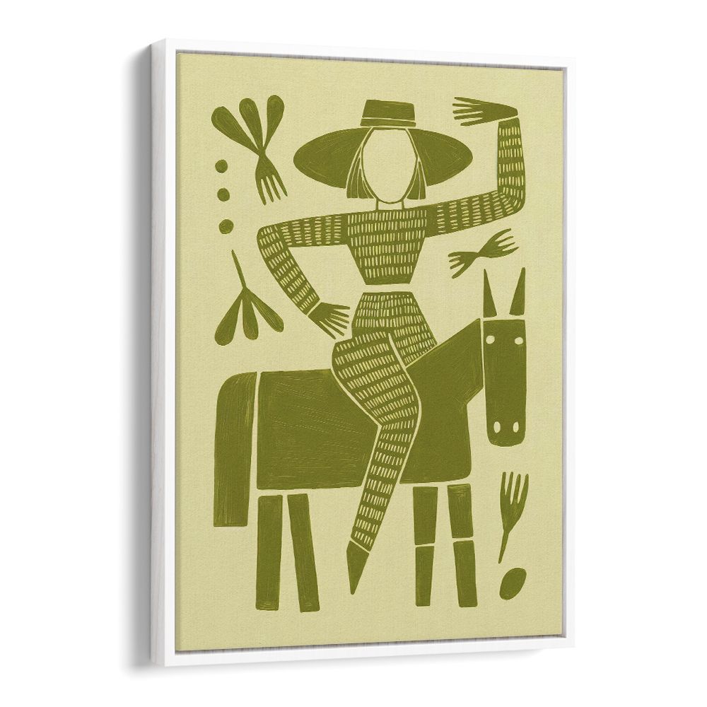 FOLK ART HORSE RIDER