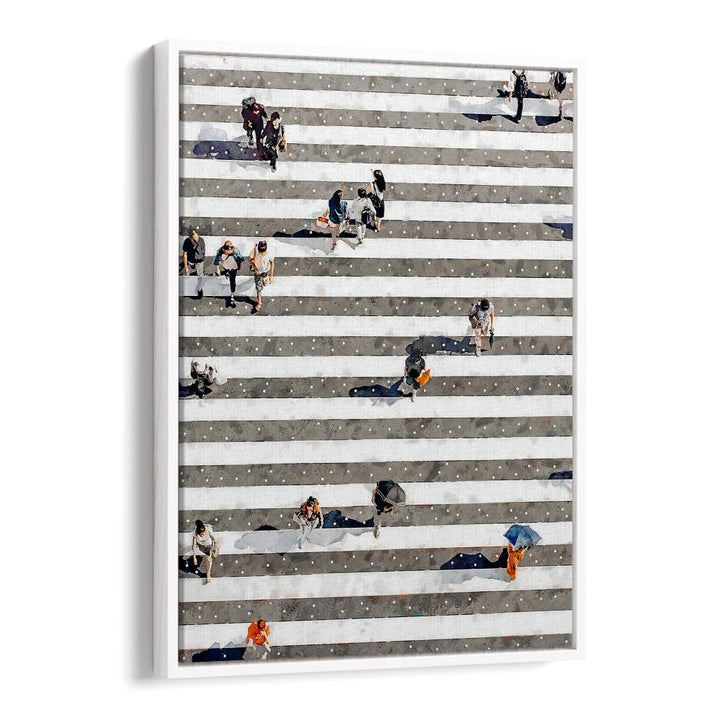 BUSY CITY CROSSWALK