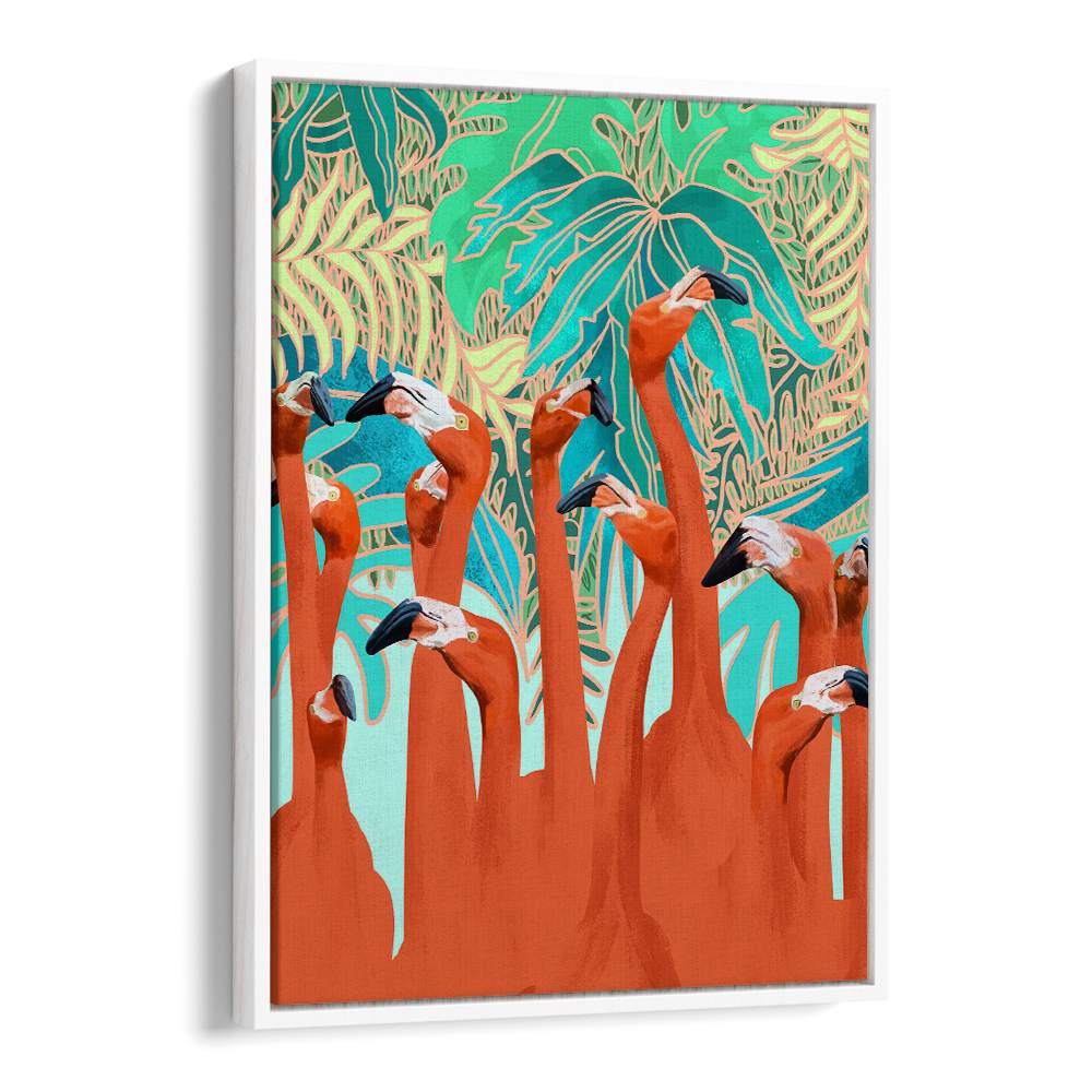 EXOTIC FLAMINGO FLOCK