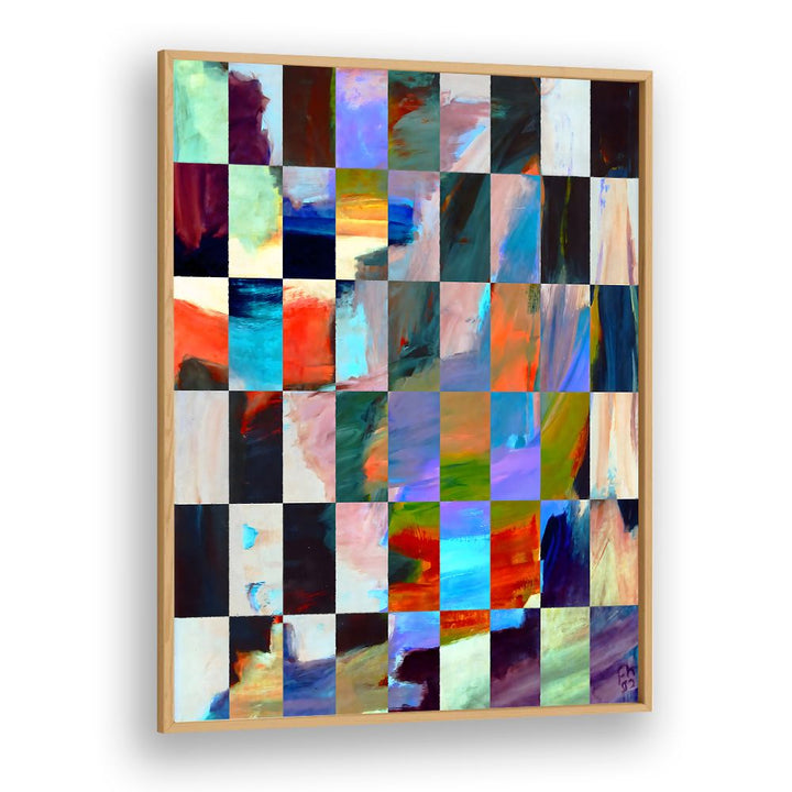 VIBRANT ABSTRACT GRID