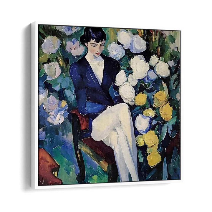 ELEGANT WOMAN GARDEN