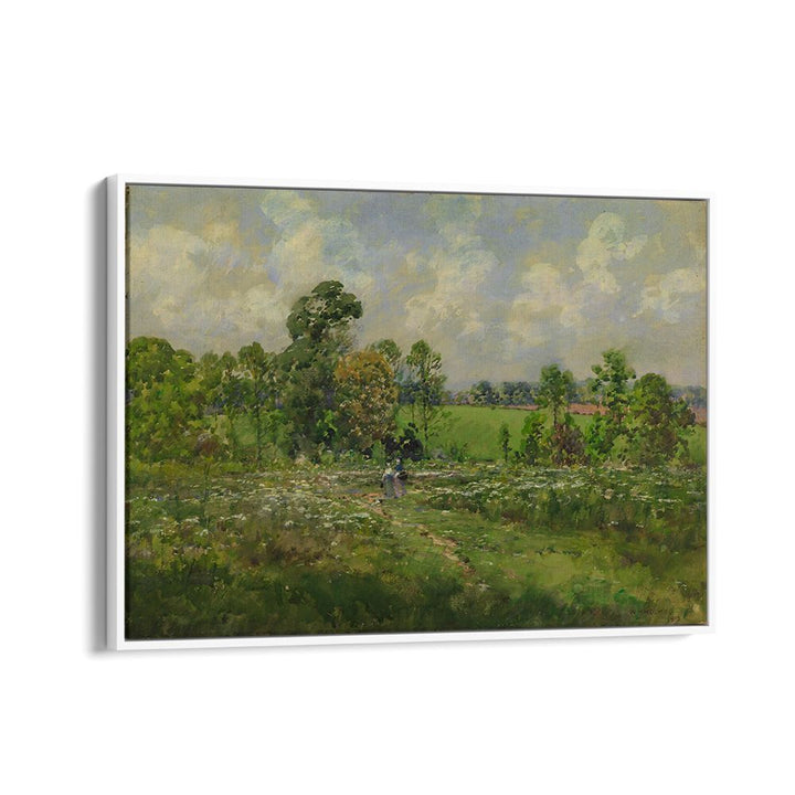 FLOWERY MEADOW ,VINTAGE LANDSCAPE