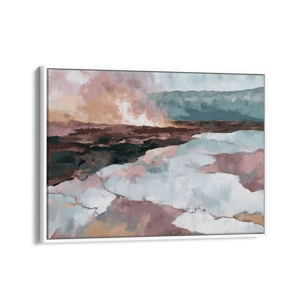 VOLCANIC SUNSET LANDSCAPE
