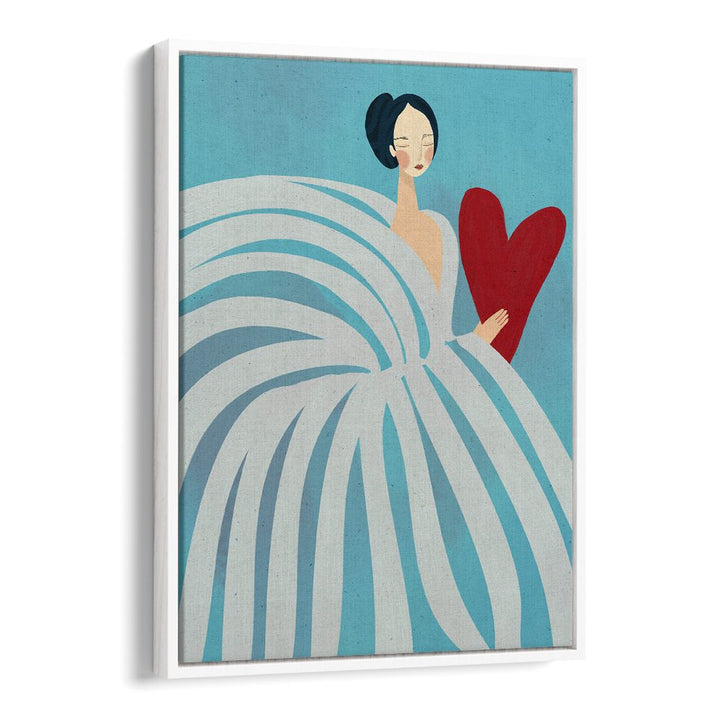 SERENE WOMAN WITH HEART