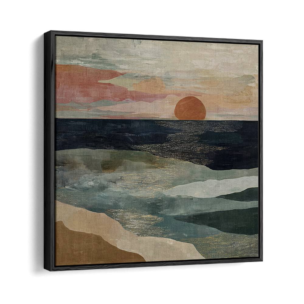 LAYERED COASTAL SUNSET