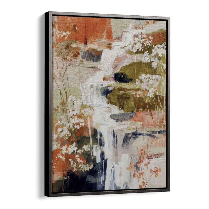LAYERED WATERFALL WITH FLORALS