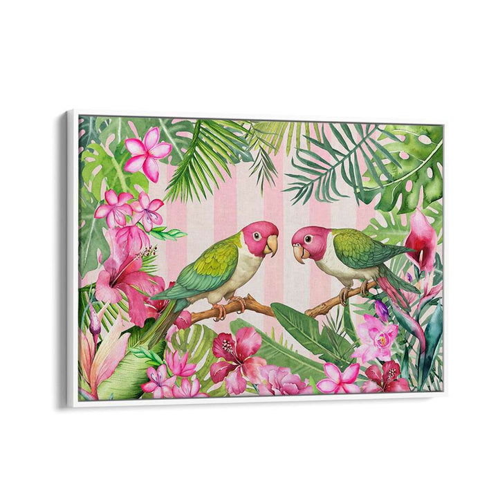 TROPICAL PARROT PAIR