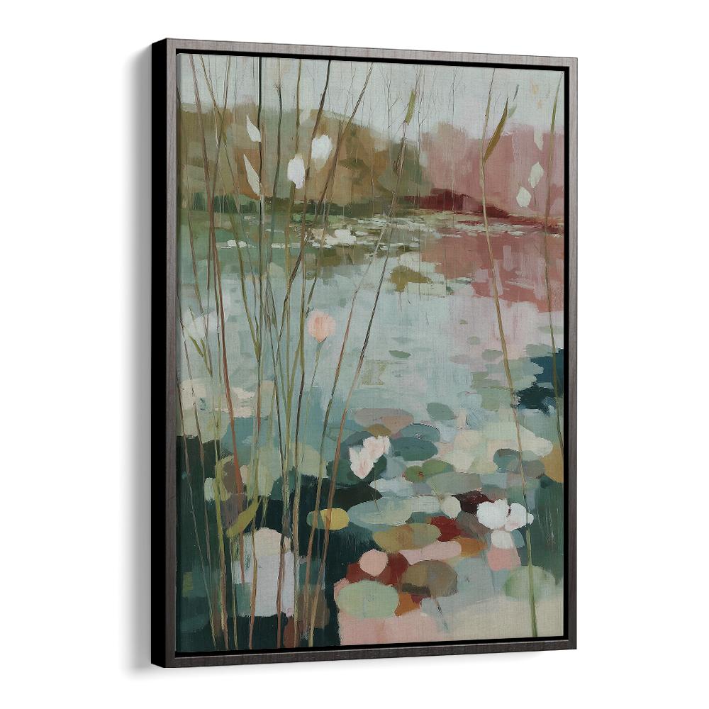 SPRING POND WITH WATER LILIES