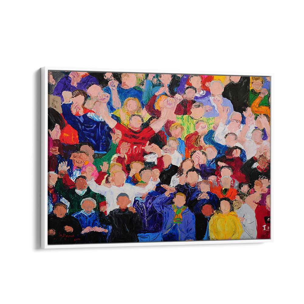 ENERGETIC CROWD CELEBRATION