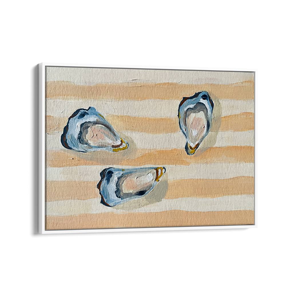 COASTAL OYSTERS ON STRIPES