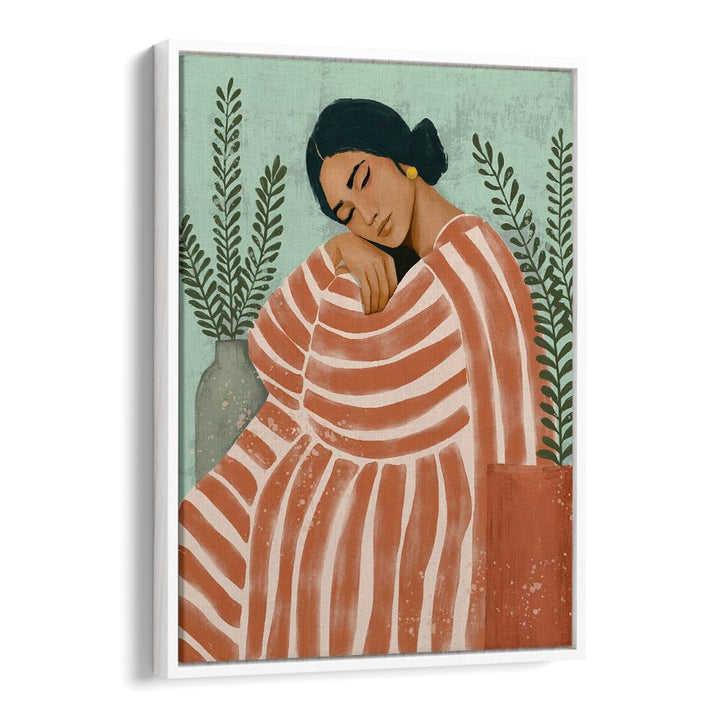 PEACEFUL WOMAN RESTING