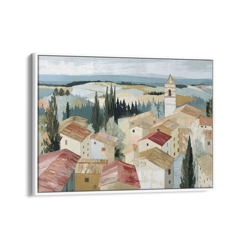 VILLAGE ROOFTOPS IN TUSCANY