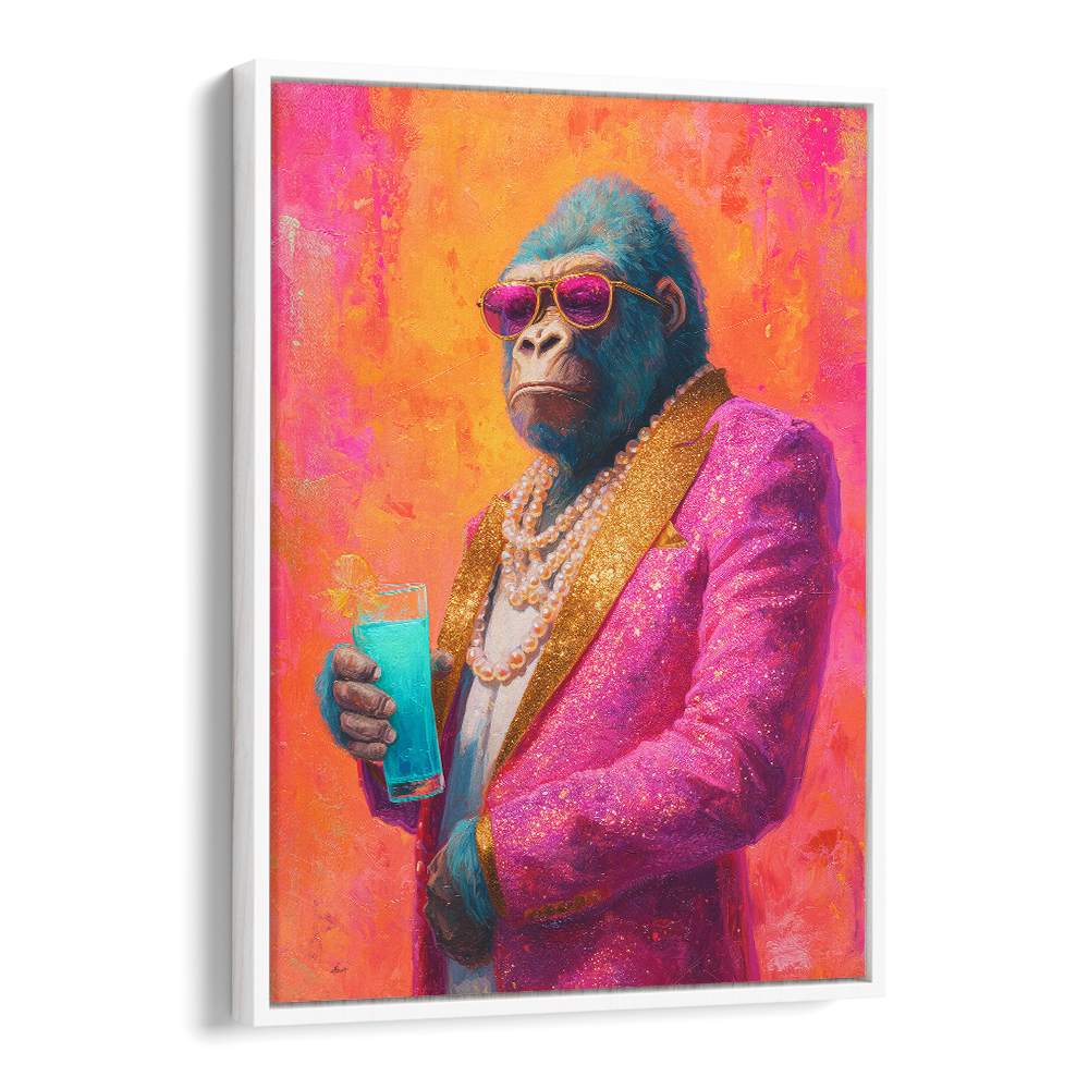 COOL GORILLA PINK SUIT