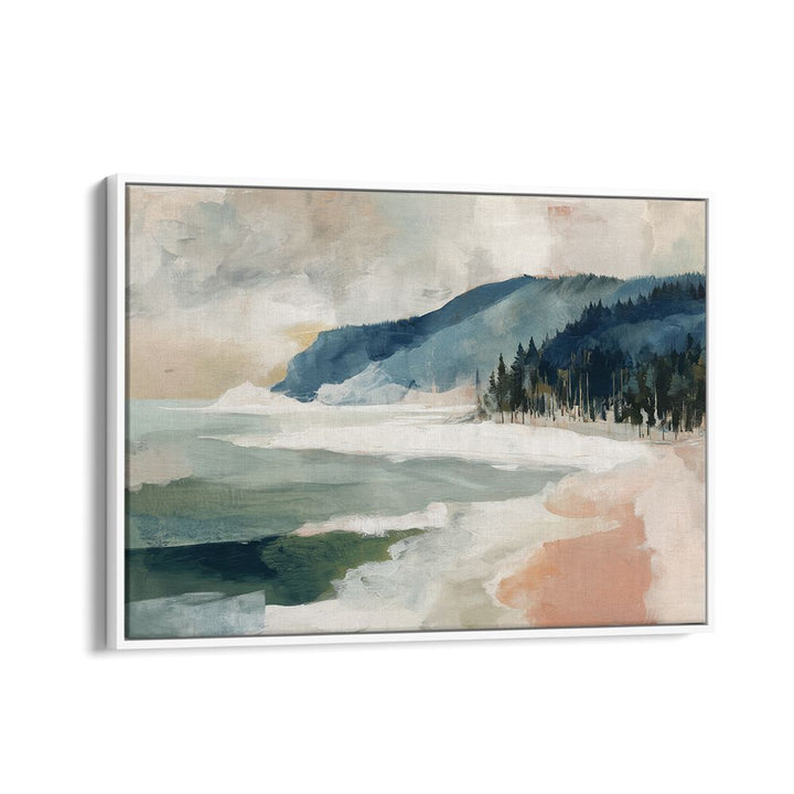 COASTAL PINE FOREST AT DUSK