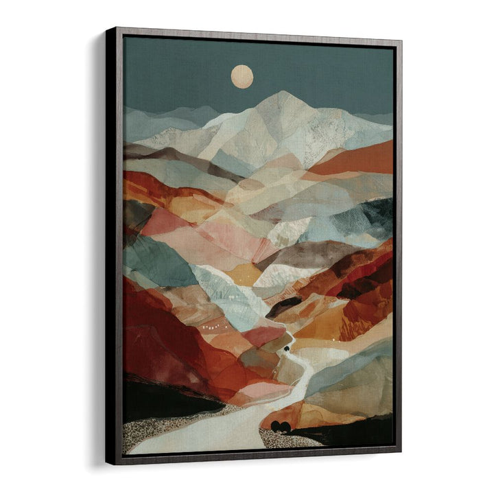 MOUNTAIN PASS AT NIGHT