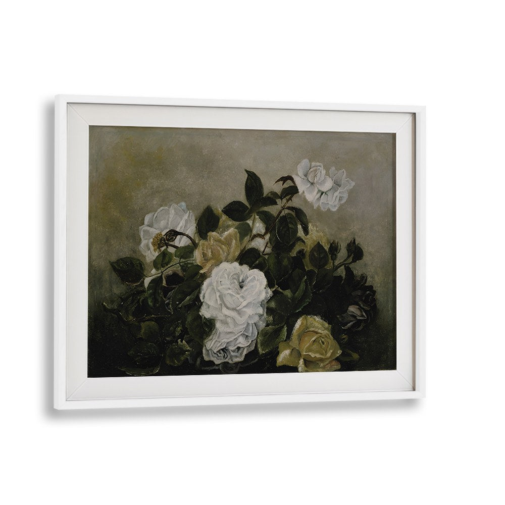 ANTIQUE FLORAL STILL LIFE, VINTAGE FLORAL