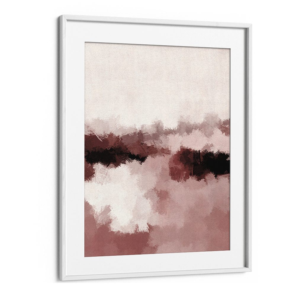 TERRACOTTA ABSTRACT BRUSHSTROKES