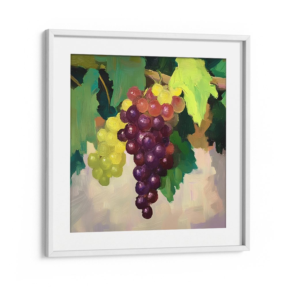 COLORFUL GRAPE STILL LIFE