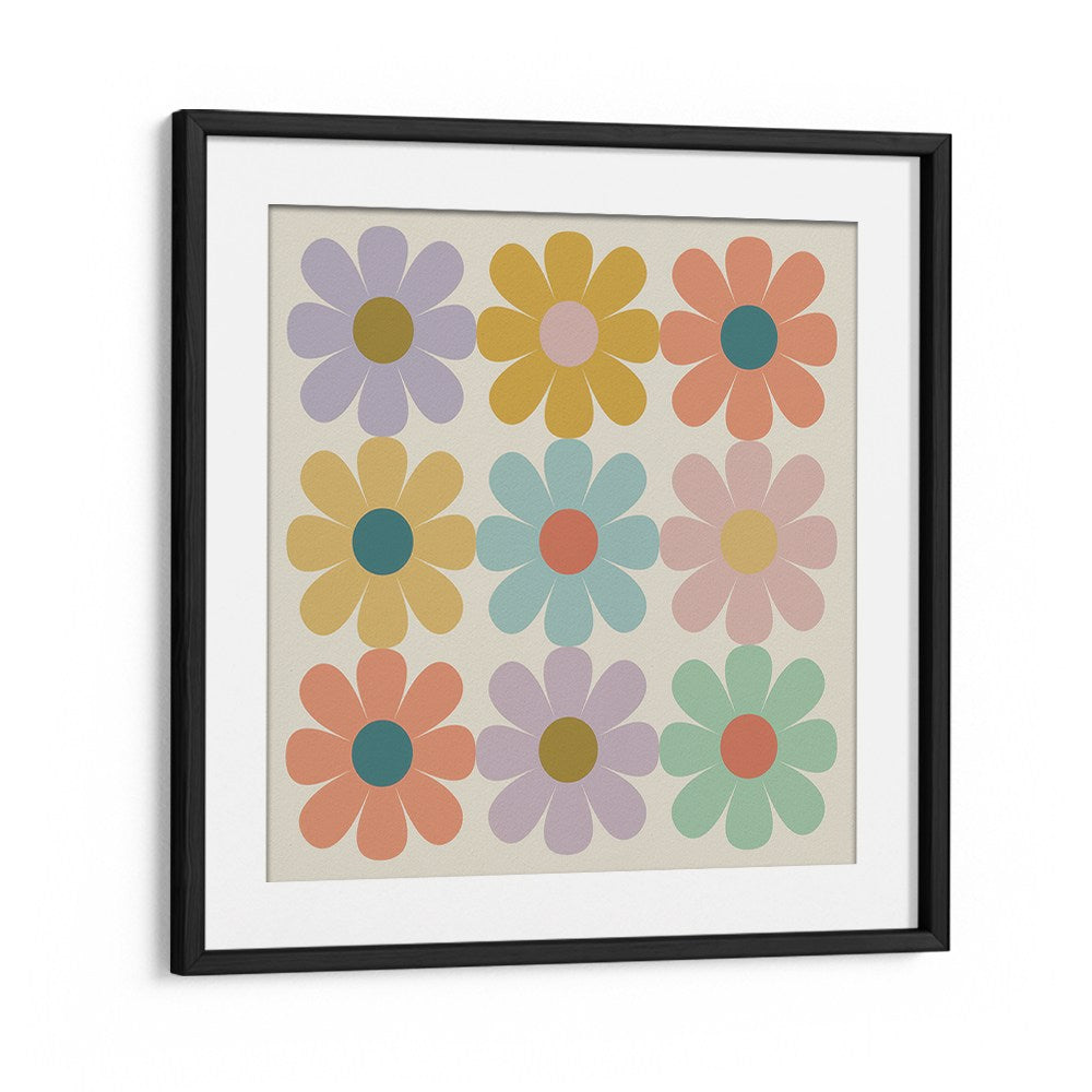 GROOVY PASTEL DAISIES I