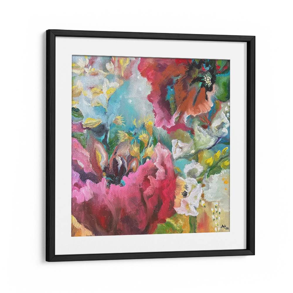 VIBRANT FLORAL ABSTRACT I