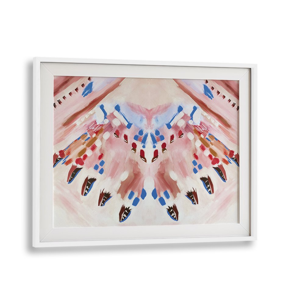 BLUSH BLUE BRUSHSTROKES