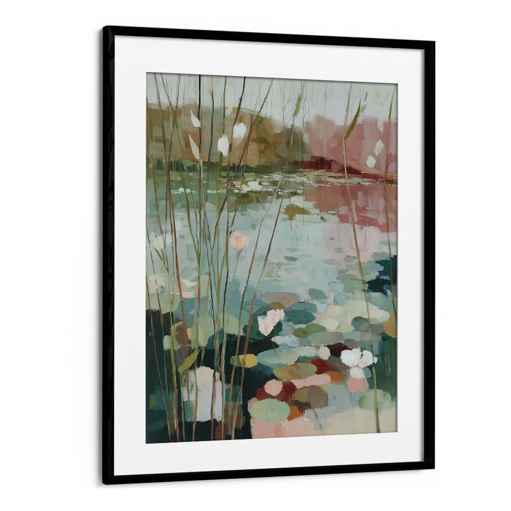 SPRING POND WITH WATER LILIES