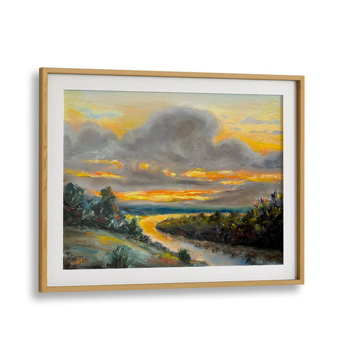 GOLDEN RIVER SUNSET