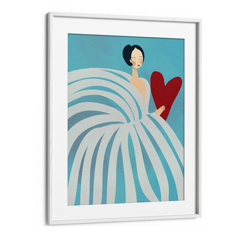 SERENE WOMAN WITH HEART