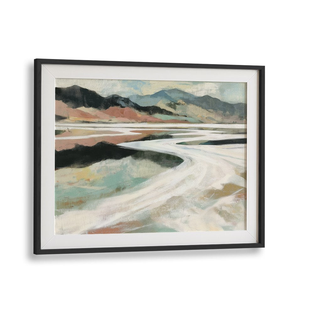 ABSTRACT DESERT SALT FLATS