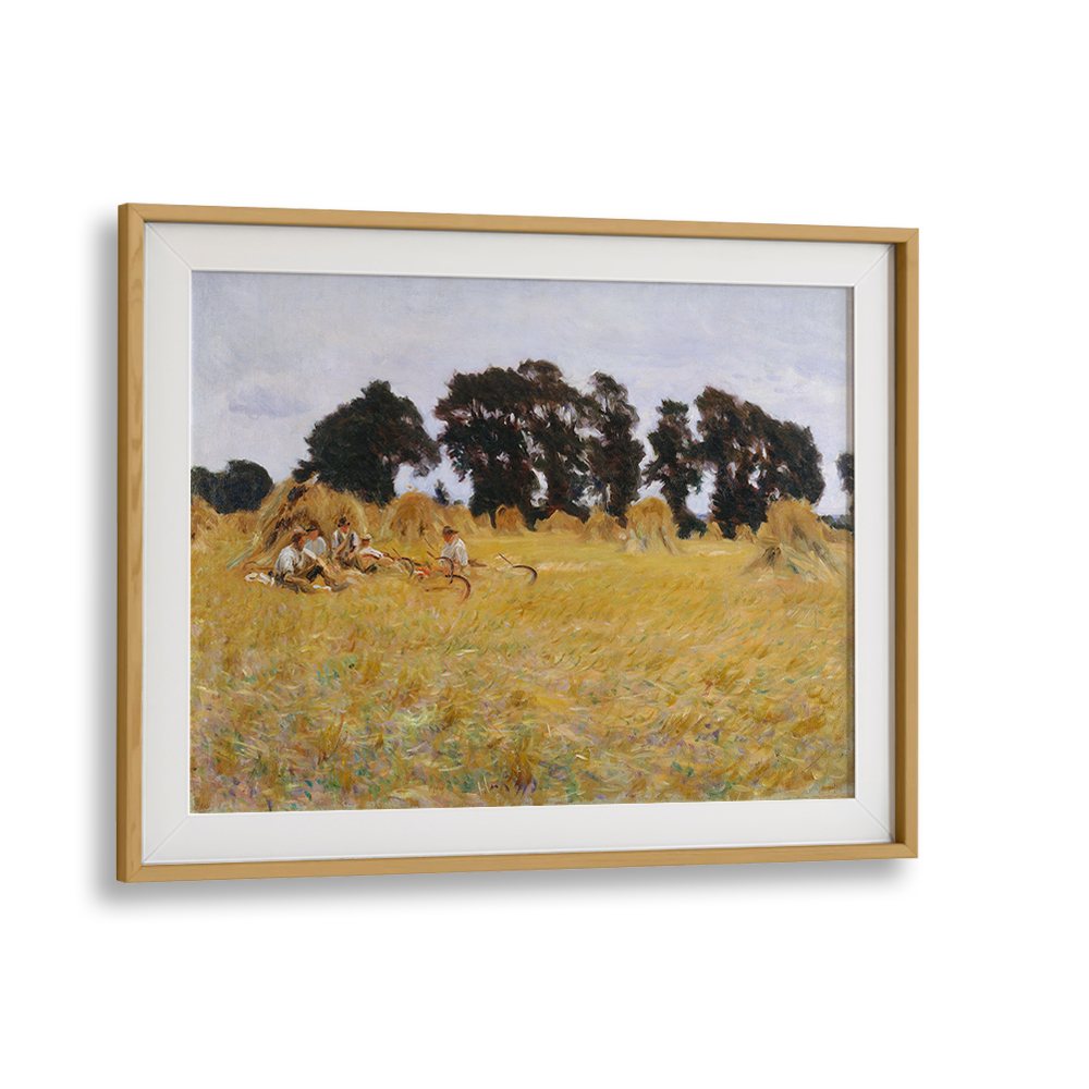 REPARS RESTING IN A WHEAT FEILD