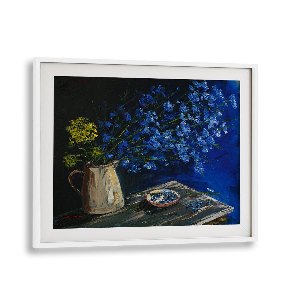 VIBRANT BLUE STILL LIFE
