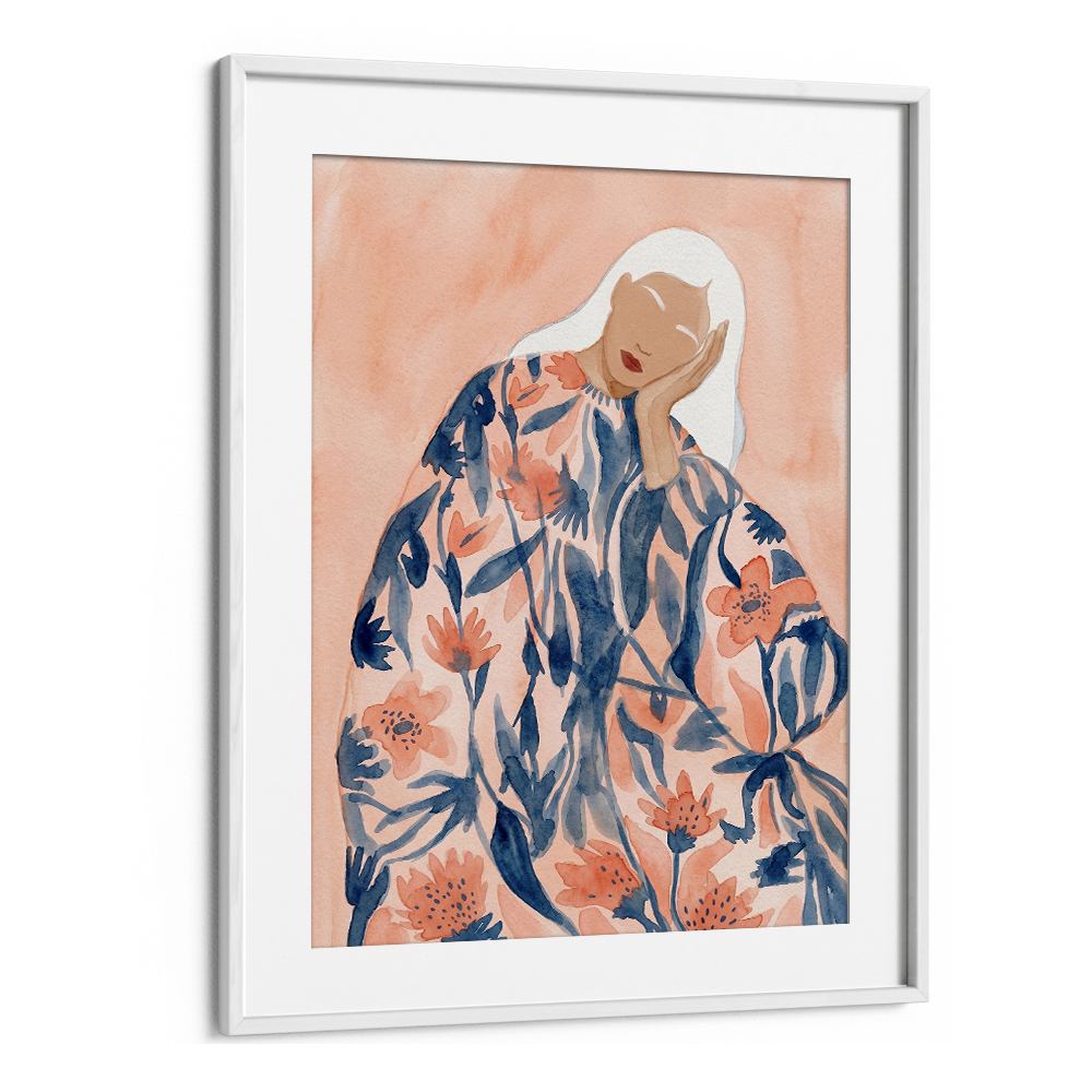 FLORAL WOMAN DREAMING