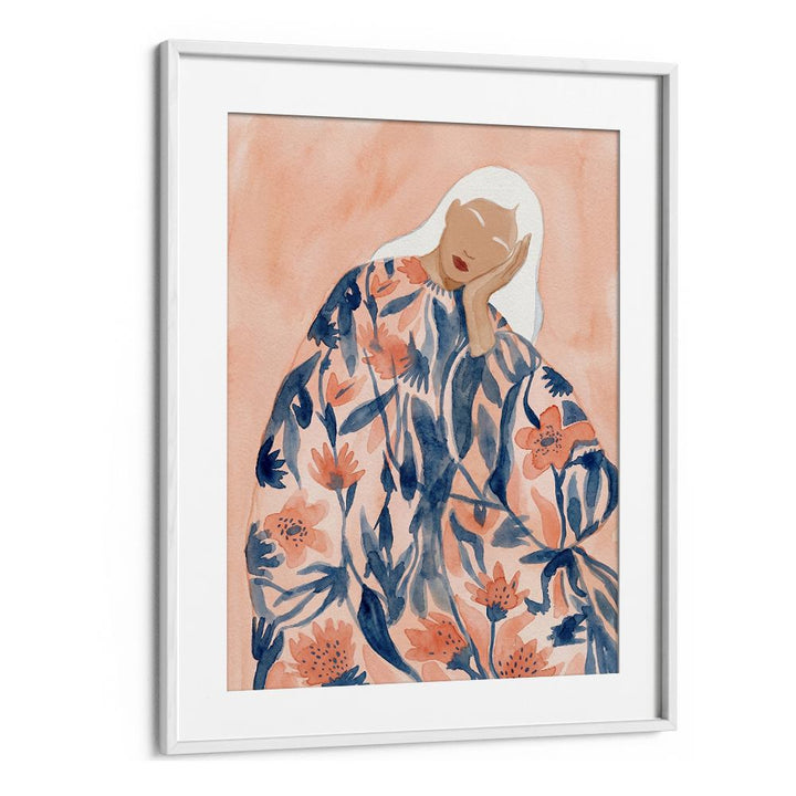 FLORAL WOMAN DREAMING