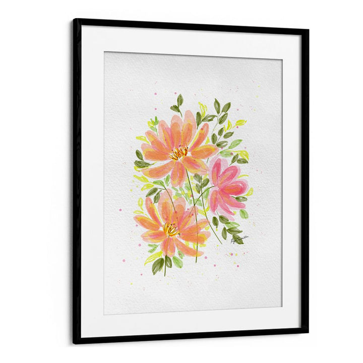ORANGE FLORALS III