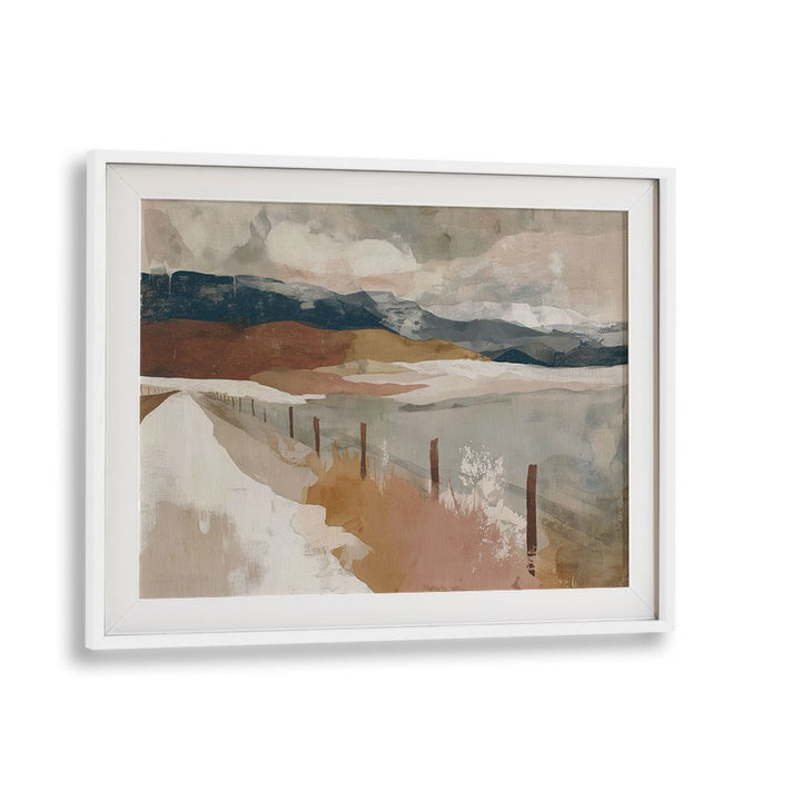 DESERT RANCH WITH DISTANT BUTTES