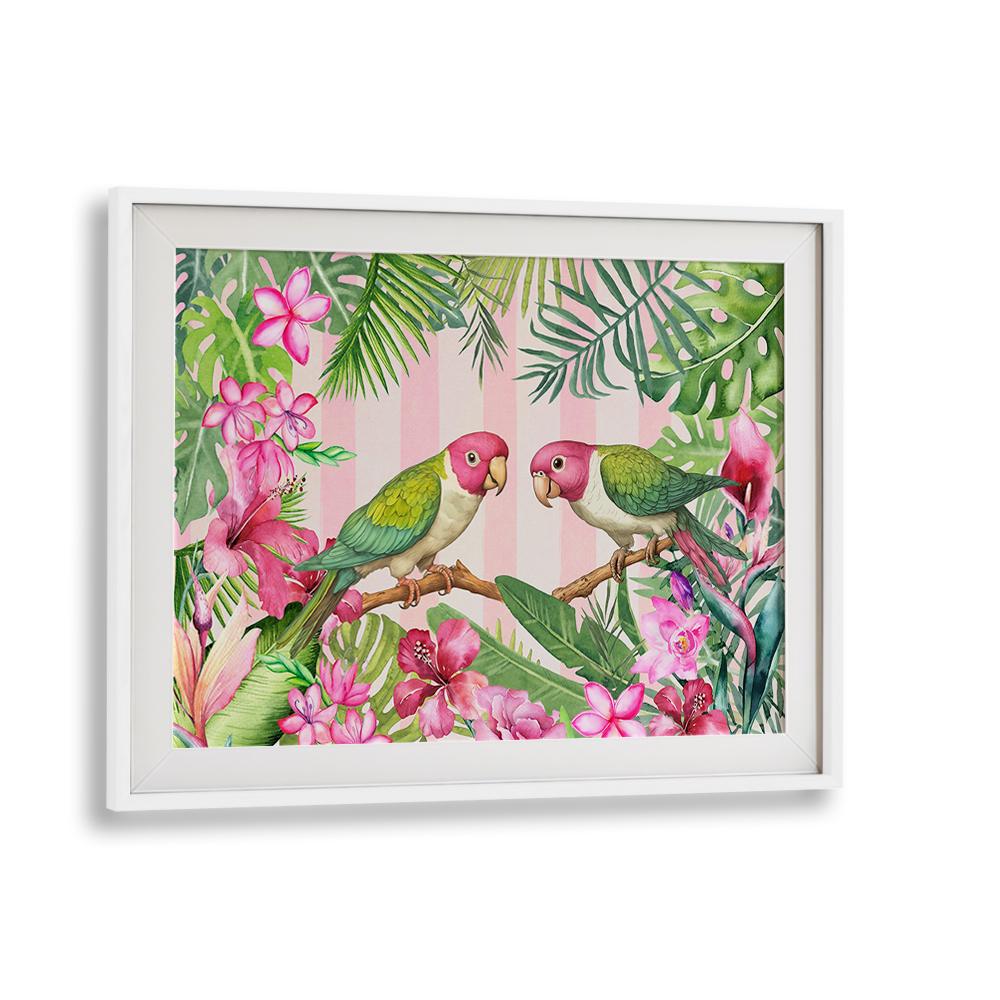 TROPICAL PARROT PAIR