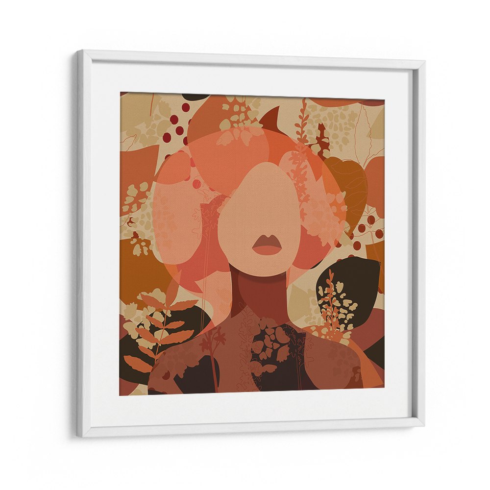 ABSTRACT AUTUMN WOMAN