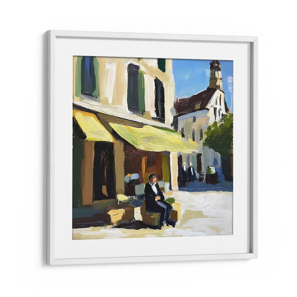 MAN AT SUNNY CAFE