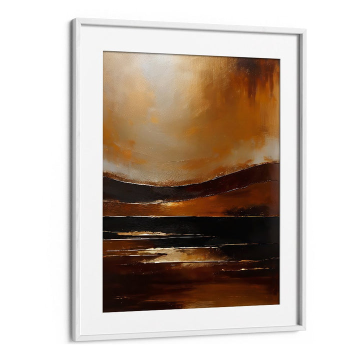 ABSTRACT SUNSET LANDSCAPE