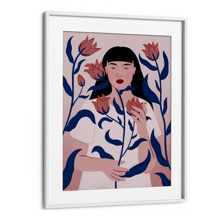 SERENE FLORAL PORTRAIT
