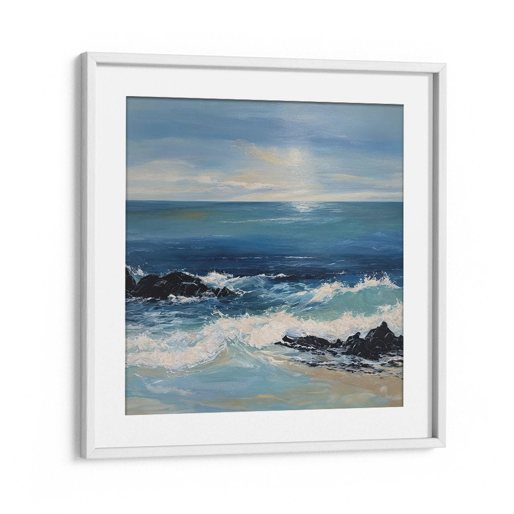 CRASHING OCEAN WAVES