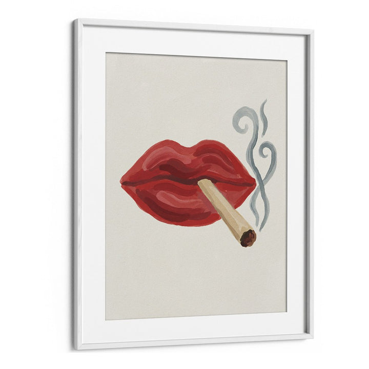 SMOKING RED LIPS