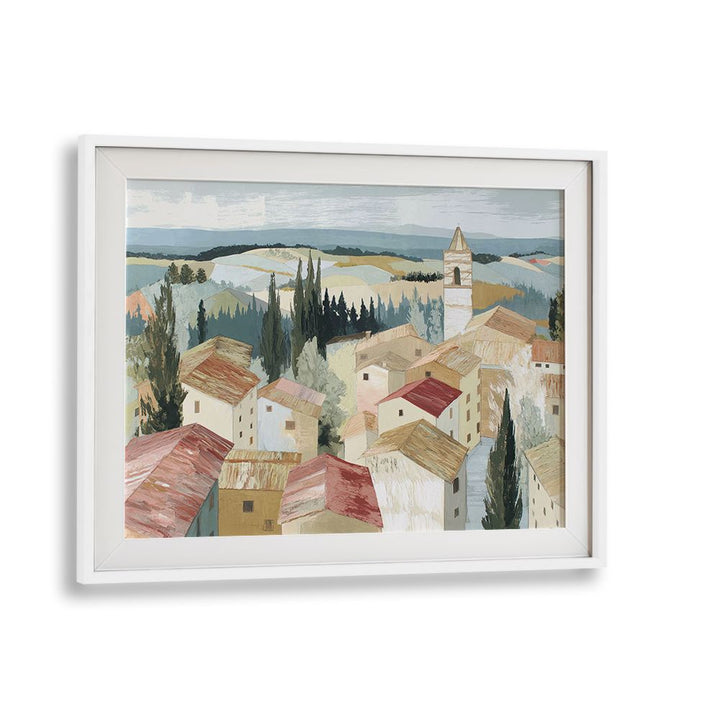 VILLAGE ROOFTOPS IN TUSCANY