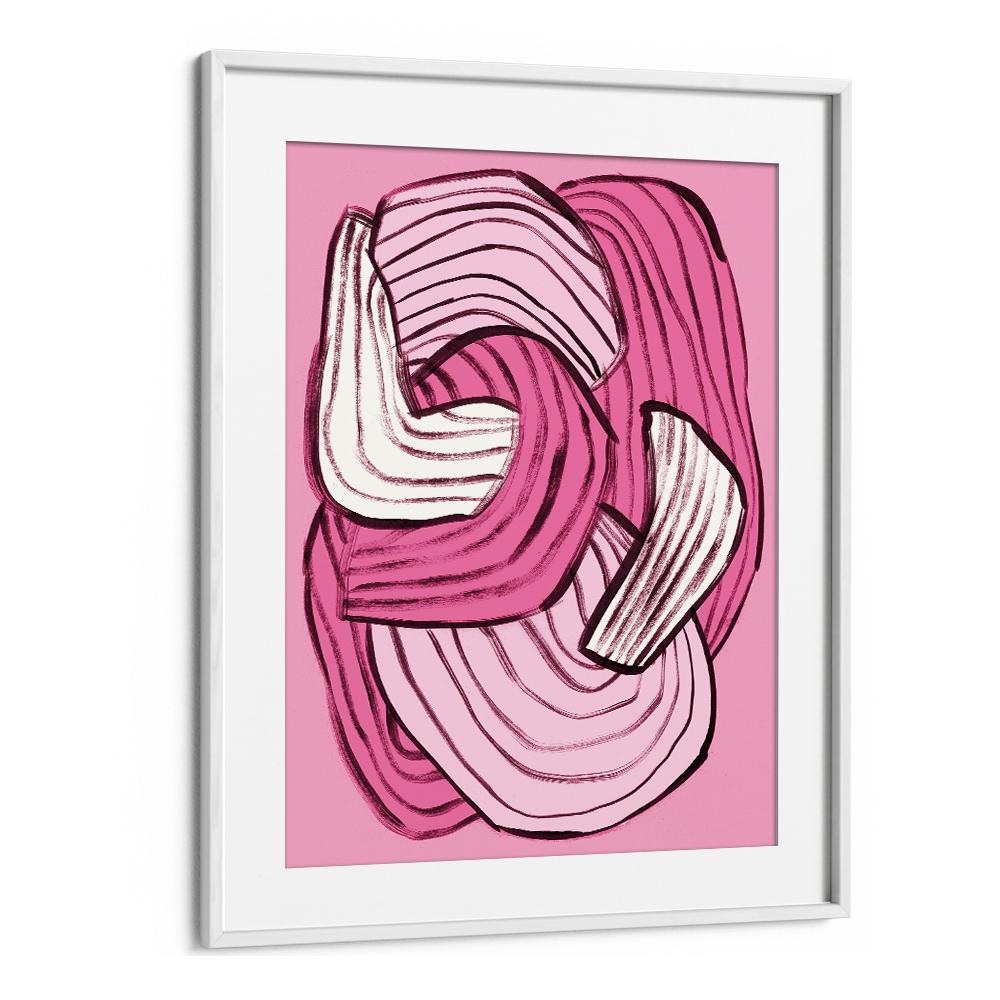ABSTRACT PINK FLOW