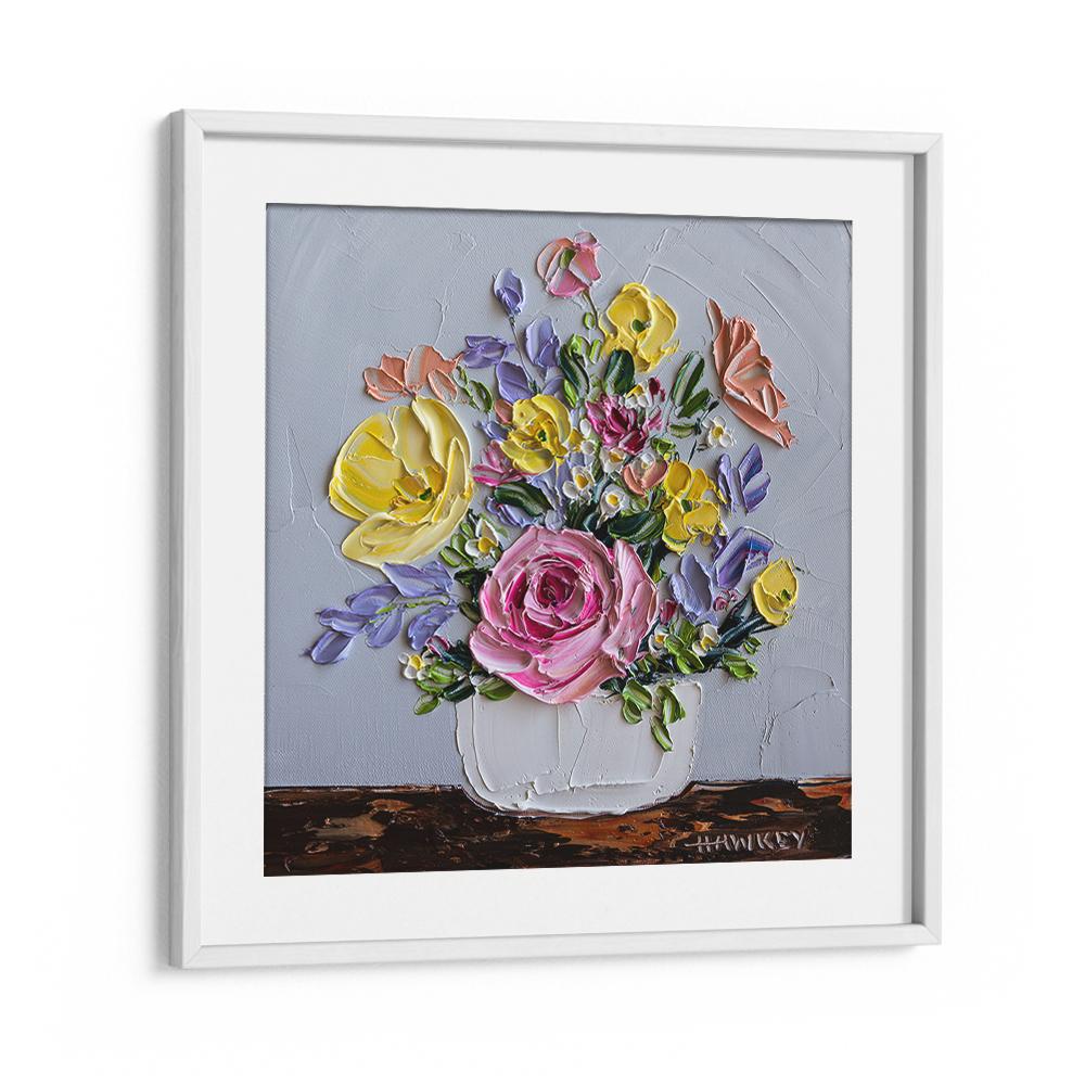 TEXTURED FLOWER STILL LIFE