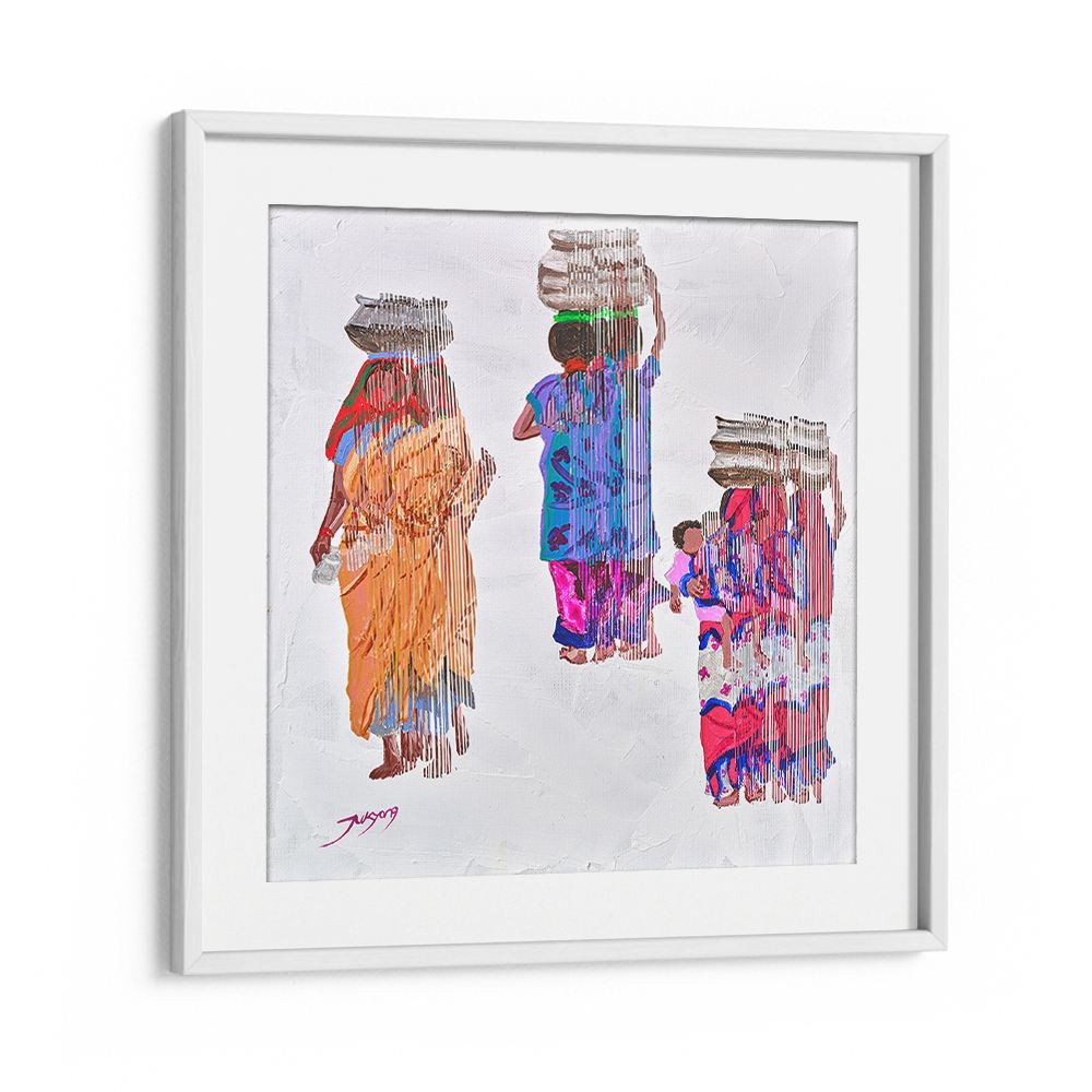 VIBRANT CARRYING WOMEN
